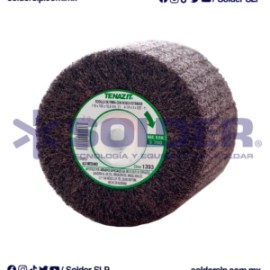 Rodillo De Lija 4-1/4X4X5/8 Grano Medio Cod. Aus-1393