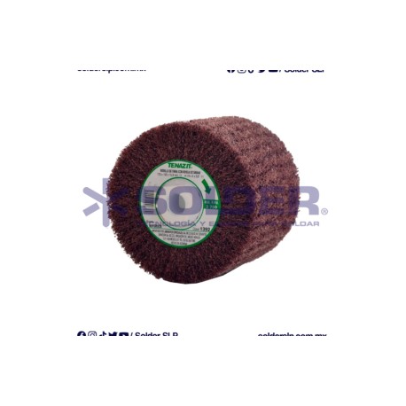 Rodillo De Lija 4-1/4X4X5/8 Grano Grueso Cod. Aus-1392