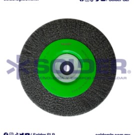 Carda De Alambre Plano 8″ Ondulada Aus-981