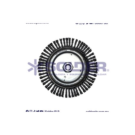 Cepillo De Alambre Aus 985 Circular Alambre 7″X0.020″ 76