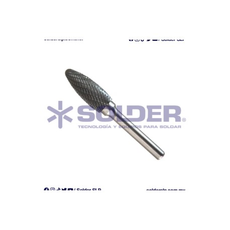 Lima Rotativa De Carburo Sh-5 1/2″ X 1-1/4″ X 1/4″ Aus 2284