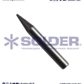 Lima Rotativa Forma “M” Sm-1 1/4″X1/2″ Aus 139