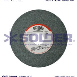 Rueda Abrasiva Aus-232 6″X1″ Acabado Medio (Verde) A.R.