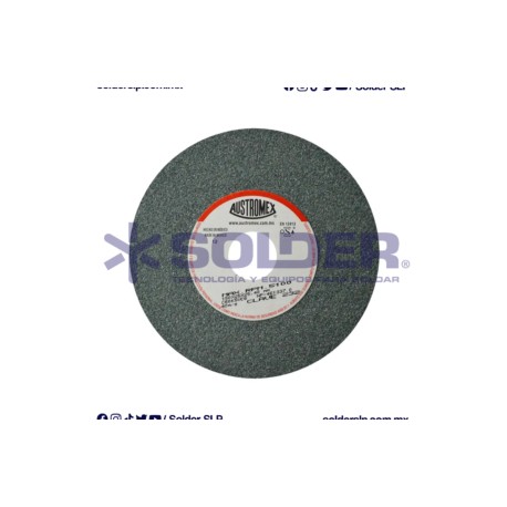 Rueda Abrasiva Aus-232 6″X1″ Acabado Medio (Verde) A.R.