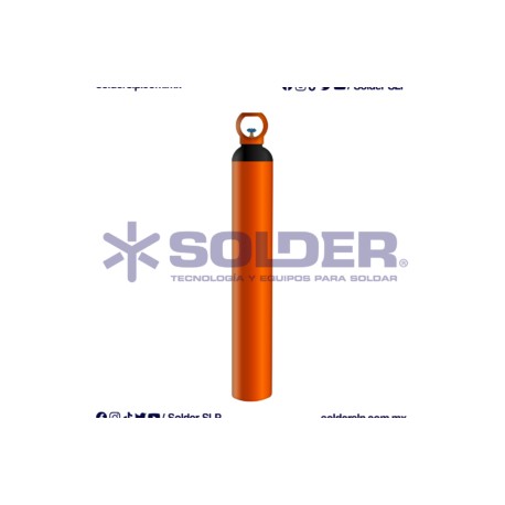 Cilindro De Nitrogeno Industrial 9.5 M3 Vacio Con Bonete